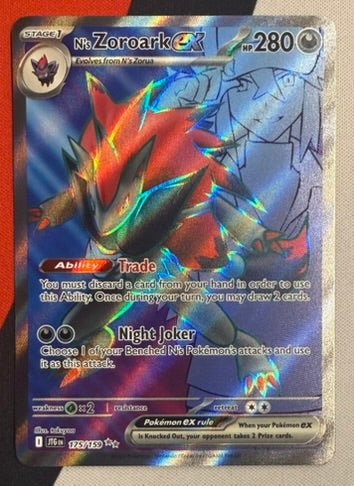 N’s Zoroark ex #175 – Journey Together (Ultra Rare)