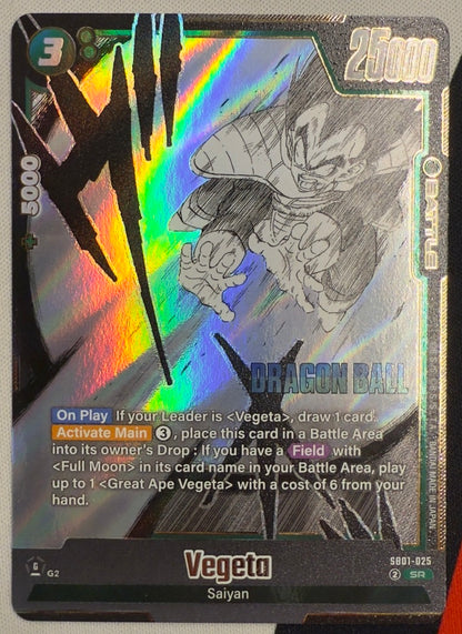 Vegeta #25 – Fusion World (Super Rare)