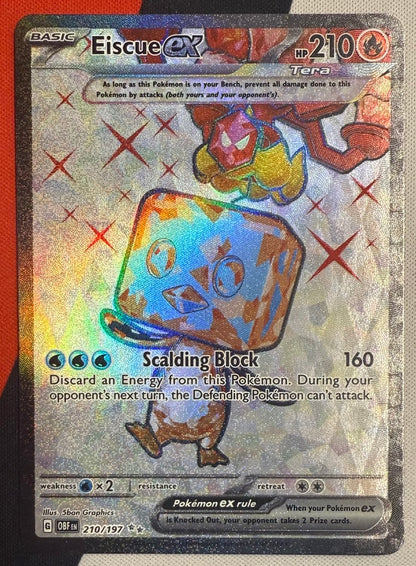 Eiscue ex #210 – Obsidian Flames (Ultra Rare)