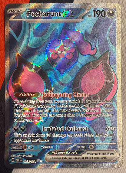 Pecharunt ex #85 – Shrouded Fable (Ultra Rare)
