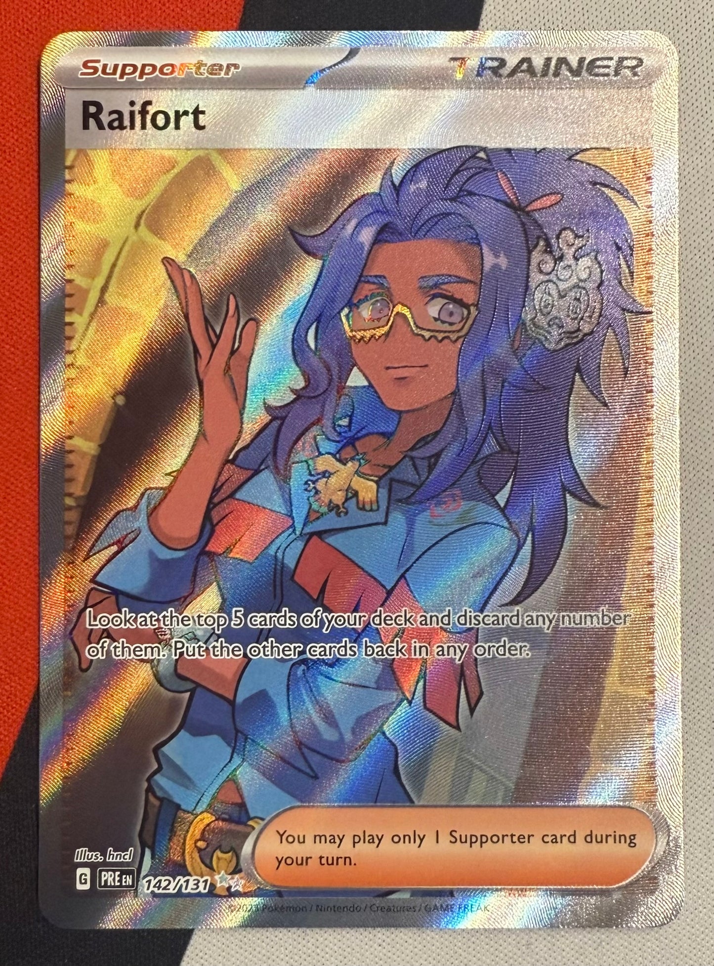 Raifort #142 – Prismatic Evolutions (Ultra Rare) B