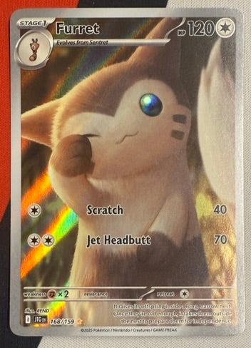 Furret #168 – Journey Together (Illustration Rare) A