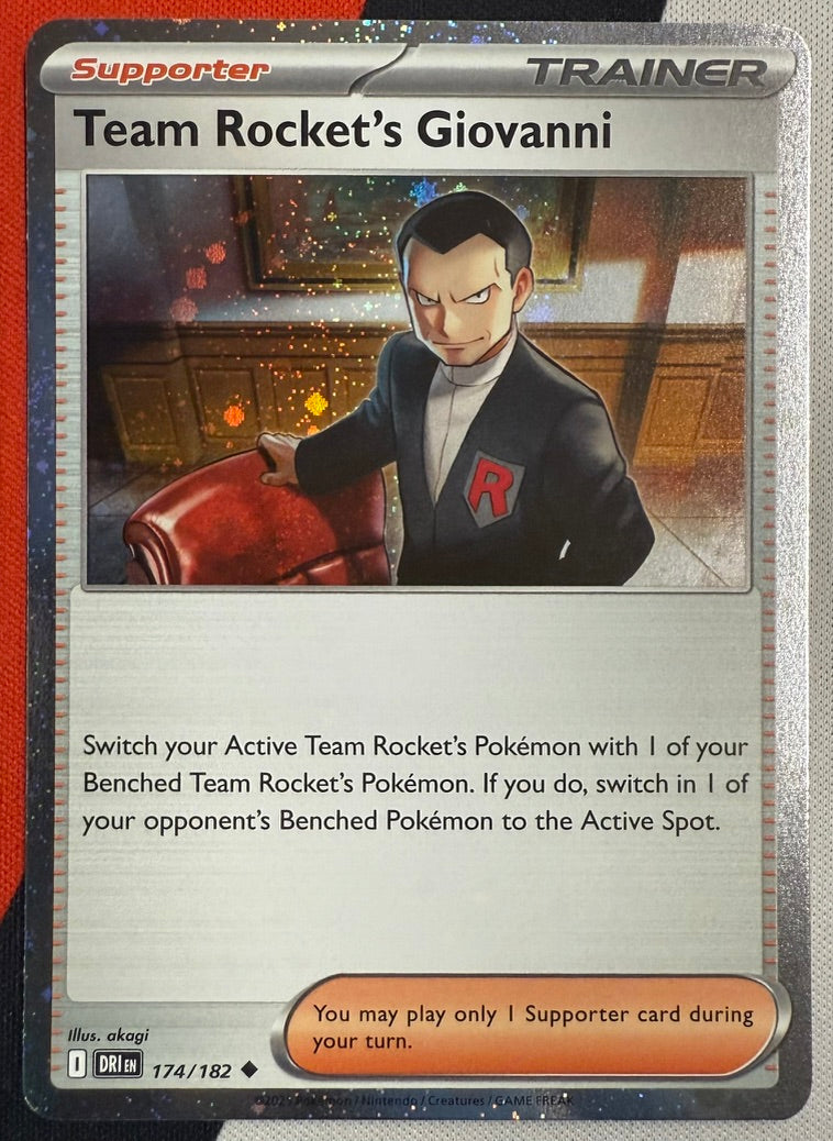 Team Rocket’s Giovanni #174 – Destined Rivals (Cosmos Holo) A