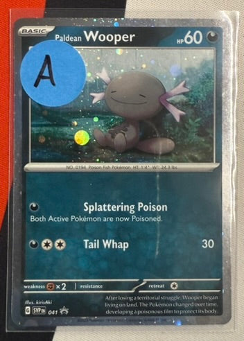Paldean Wooper #41 – Scarlet & Violet Promo (Black Star Promo) A
