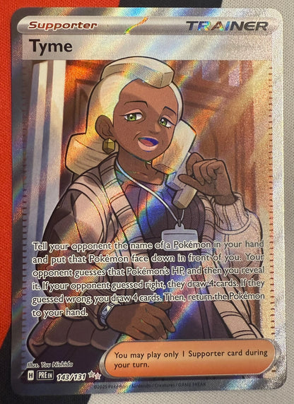 Tyme #143 – Prismatic Evolutions (Ultra Rare) B