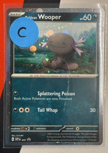 Paldean Wooper #41 – Scarlet & Violet Promo (Black Star Promo) C