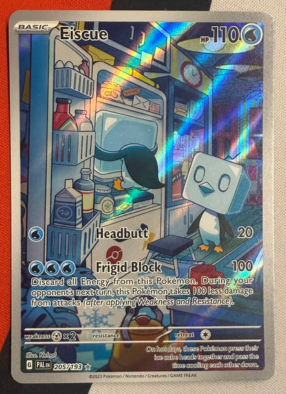 Eiscue #205 – Paldea Evolved (Illustration Rare)