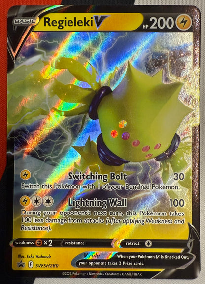 Regieleki V #SWSH280 – Sword & Shield (Black Star Promo)