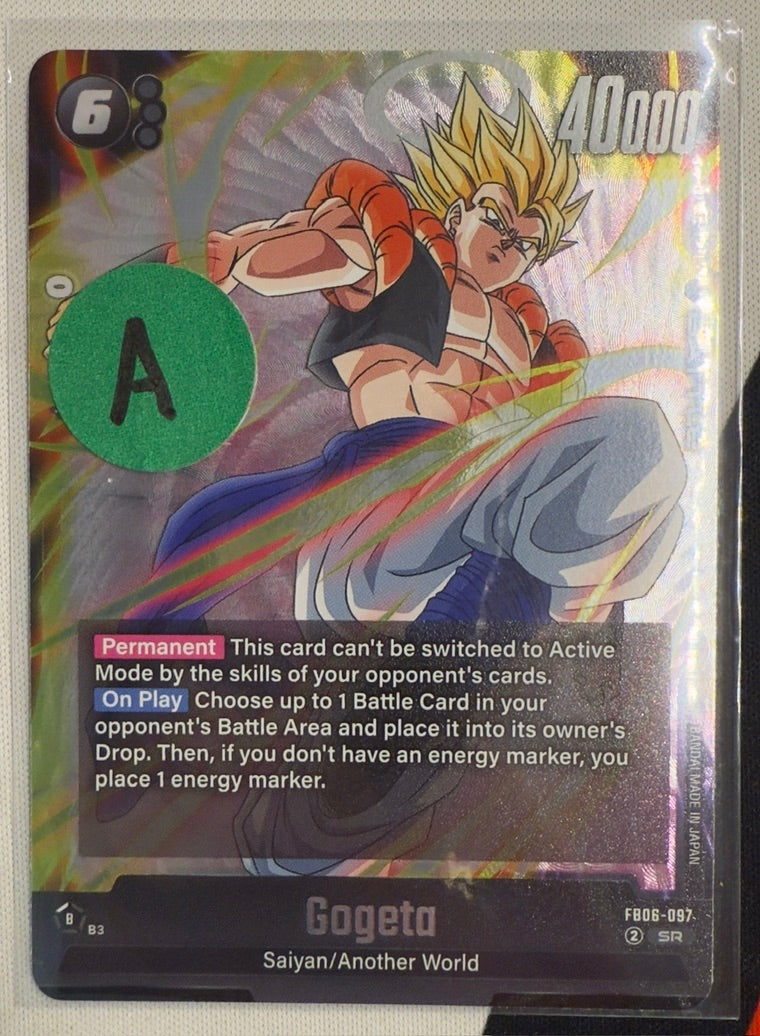 Gogeta #97 – Rivals Clash (Super Rare) A