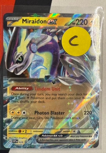 Miraidon ex #28 – Scarlet & Violet Promo (Black Star Promo) C