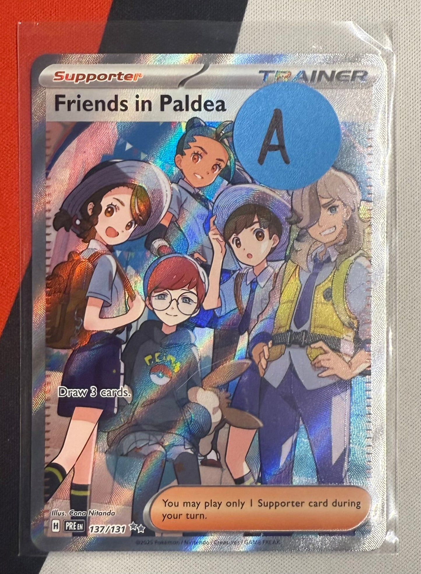 Friends in Paldea #137 – Prismatic Evolutions (Ultra Rare) A