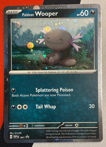 Paldean Wooper #41 – Scarlet & Violet Promo (Black Star Promo) C