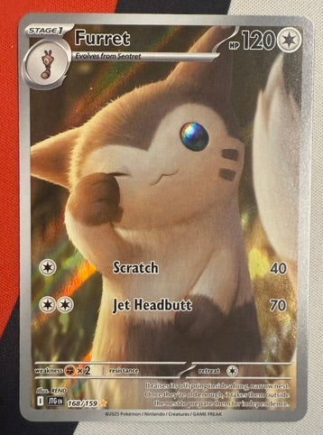 Furret #168 – Journey Together (Illustration Rare) B