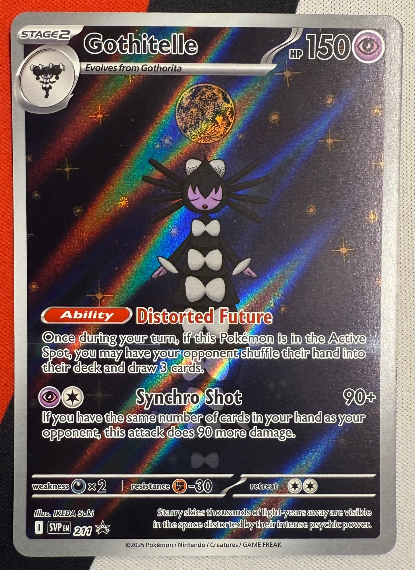 Gothitelle #211 – Scarlet & Violet (Black Star Promo, Full Art)