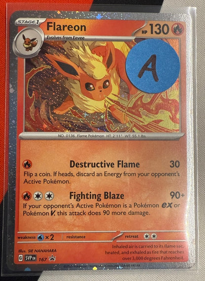 Flareon #167 – Scarlet & Violet (Black Star Promo, Cosmos Holo) A