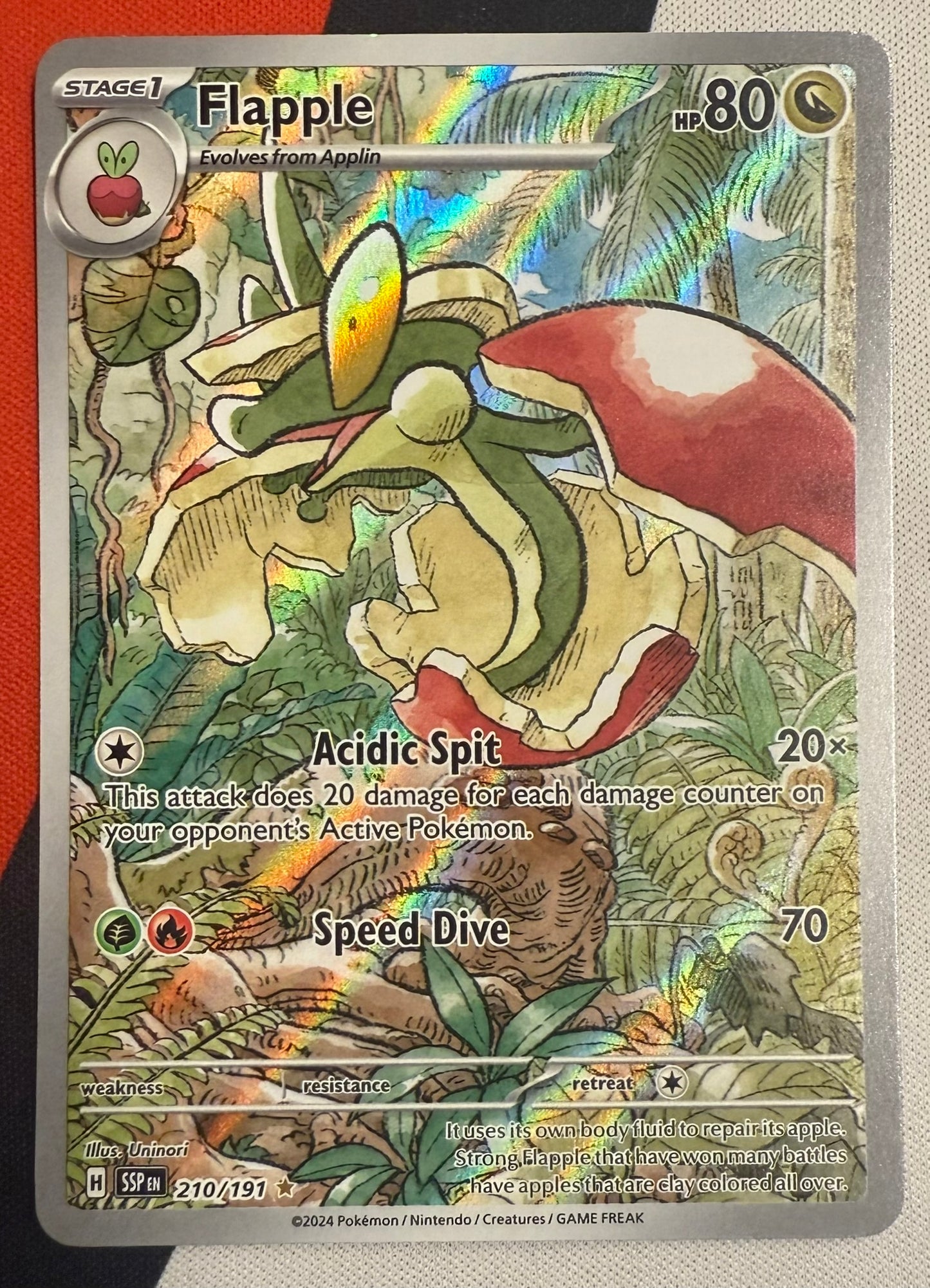 Flapple #210 – Surging Sparks (Illustration Rare) B