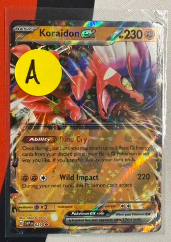 Koraidon ex #29 – Scarlet & Violet Promo (Black Star Promo) A