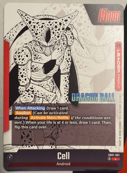 Cell #1 – Manga Booster 01 (Leader Rare)
