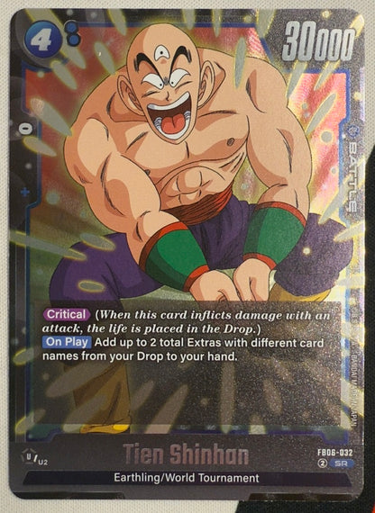 Tien Shinhan #32 – Rivals Clash (Super Rare)