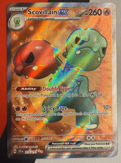 Scovillain ex #216 – Surging Sparks (Ultra Rare)