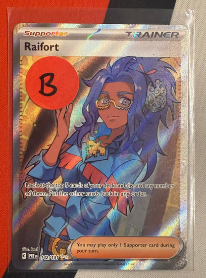 Raifort #142 – Prismatic Evolutions (Ultra Rare) B