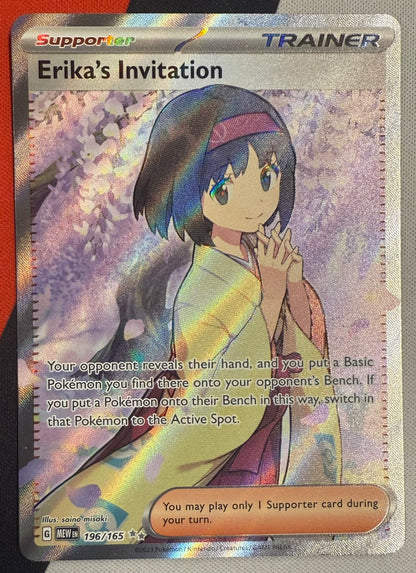 Erika’s Invitation #196 – Scarlet & Violet: 151 (Special Illustration Rare)